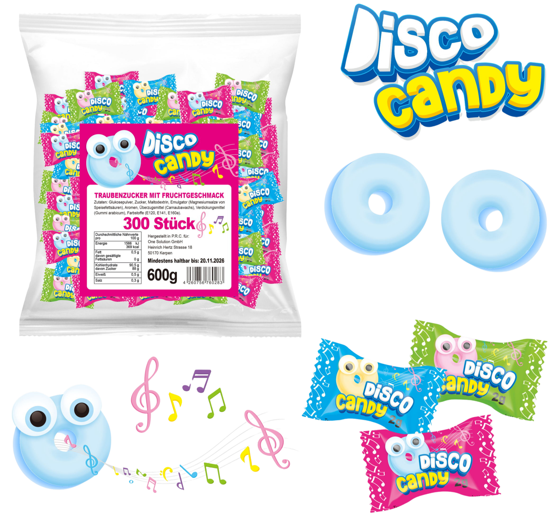 Disco Candy „Süße Flöten“