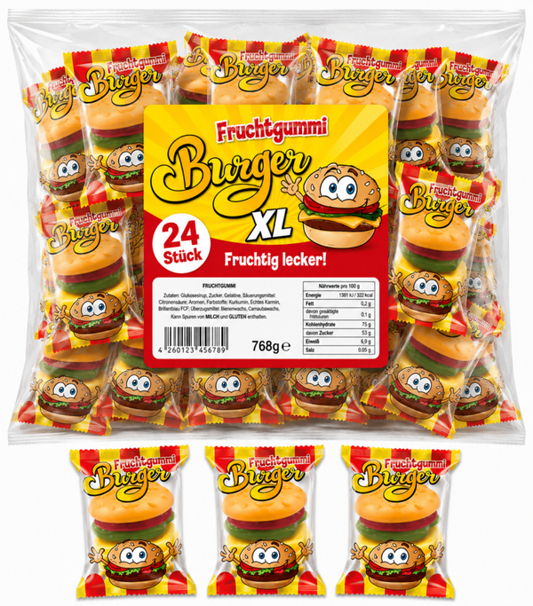 Fruchtgummi "JoNi´s Partyburger"