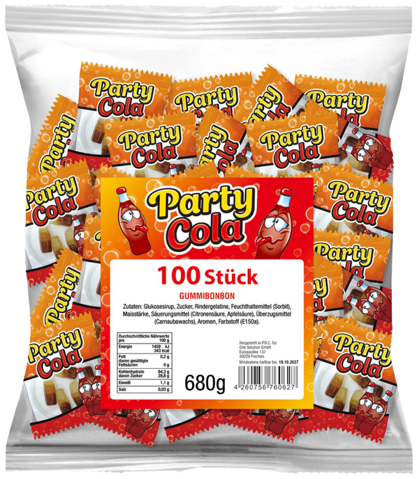 Fruchtgummi "JoNi´s Party Cola"