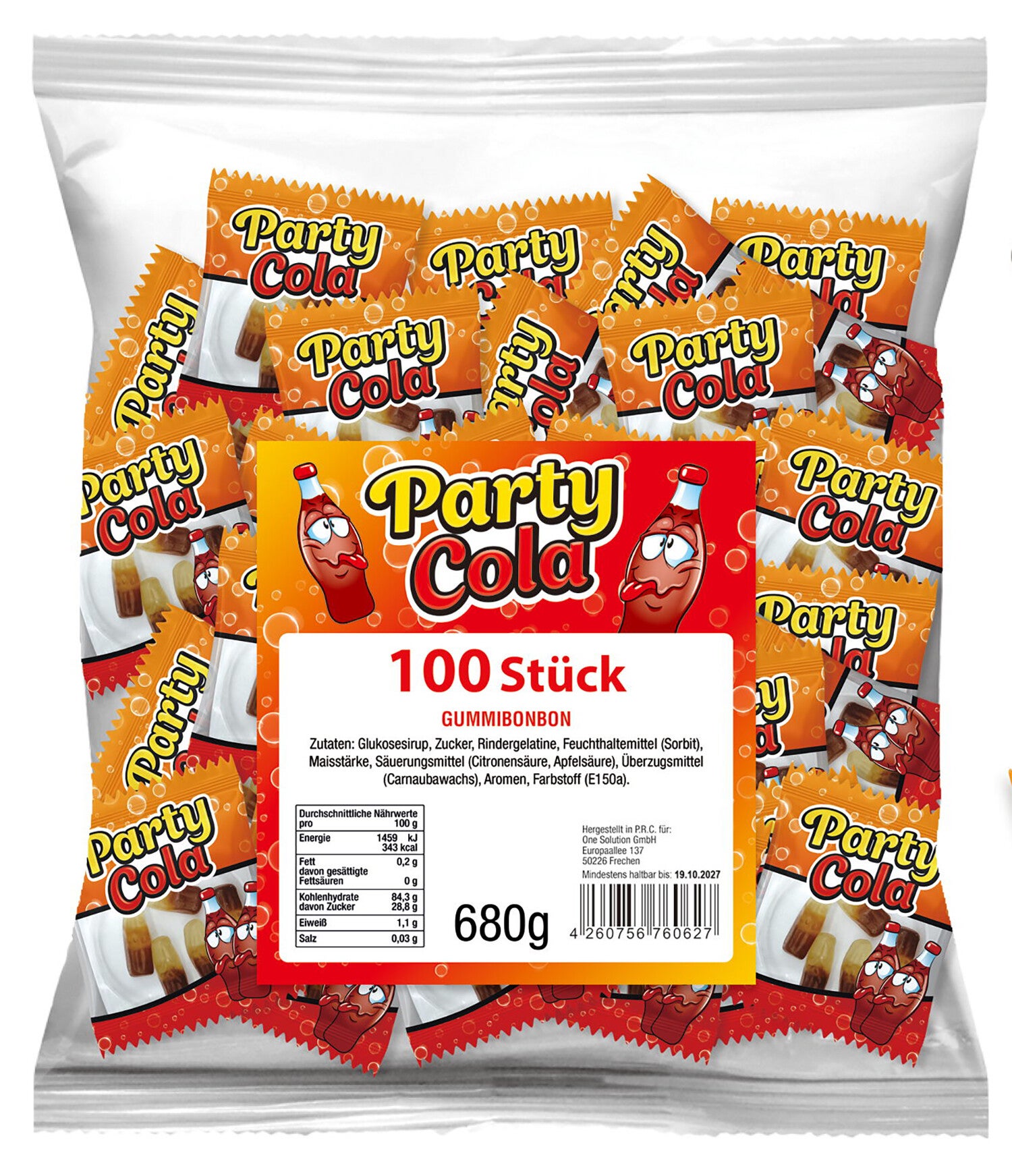 Fruchtgummi "JoNi´s Party Cola"