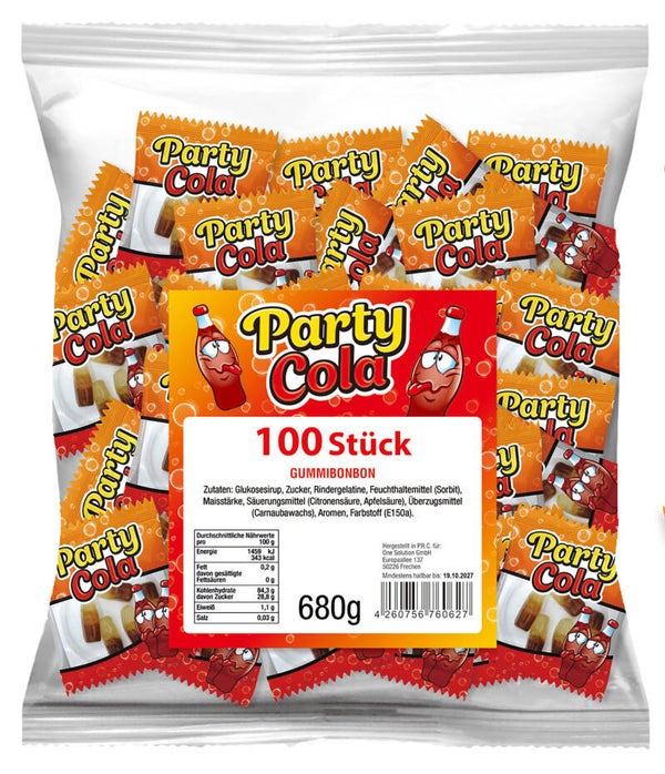 Fruchtgummi "JoNi´s Party Cola"
