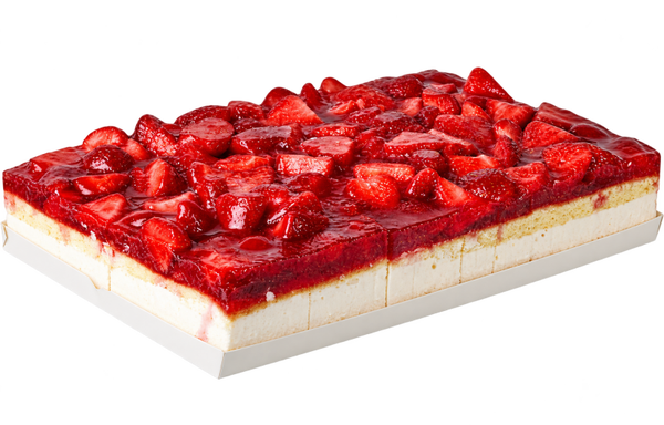 Erdbeer-Buttermilch Schnitte