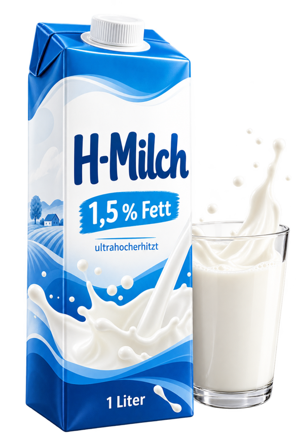 H-Milch 1,5 % Fett
