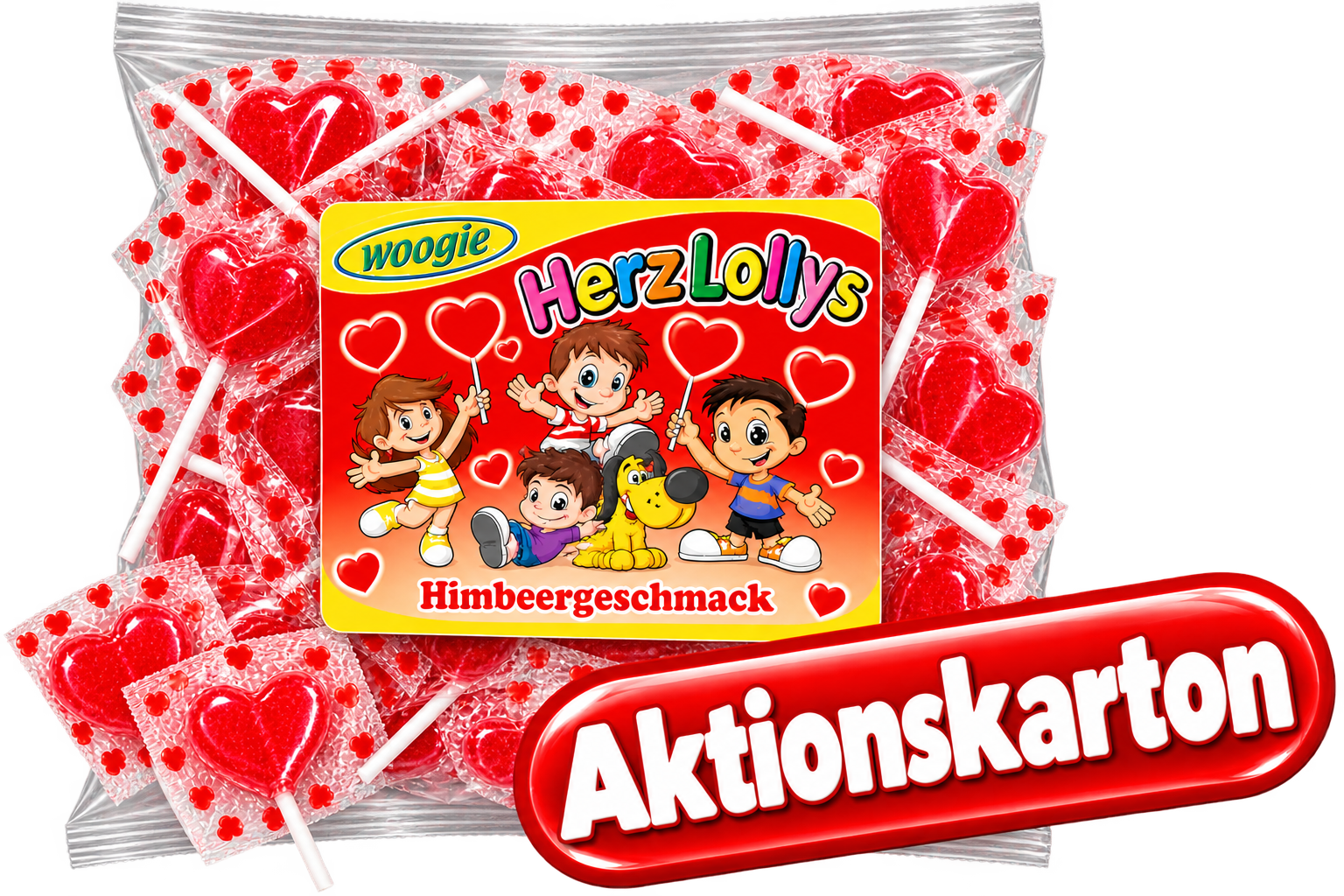 Herzlollis  -Himbeergeschmack-