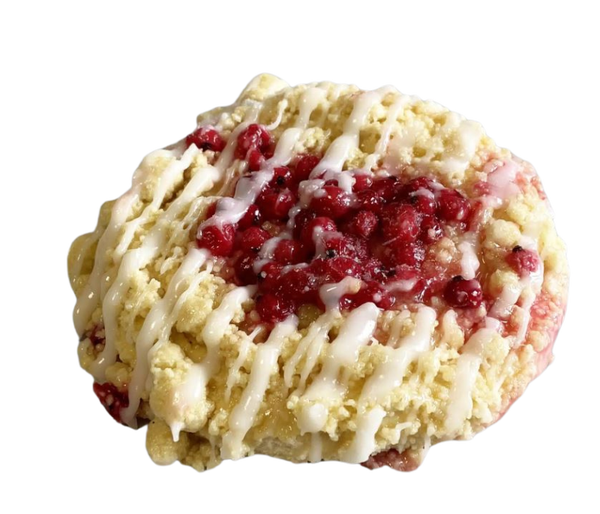 Premium Johannisbeer Streuselschnecke