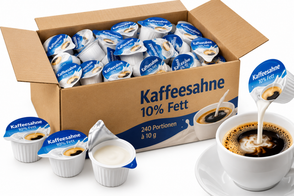 Kaffeesahne 10 % Fett – 240 × 10 g