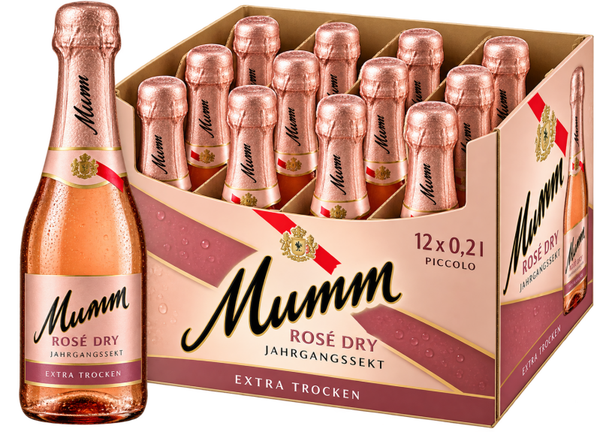 Mumm Rosé Dry Jahrgangssekt