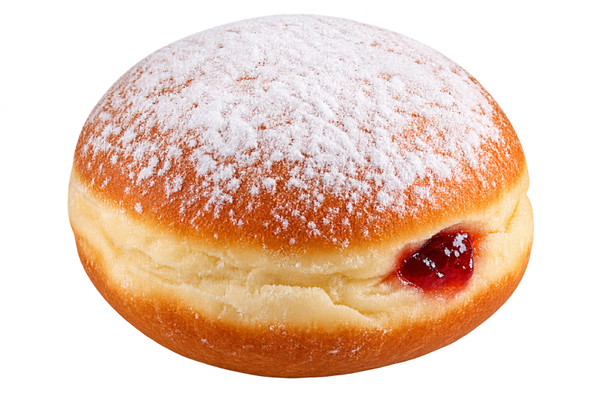 Berliner / Kreppel mit Mehrfruchtfüllung