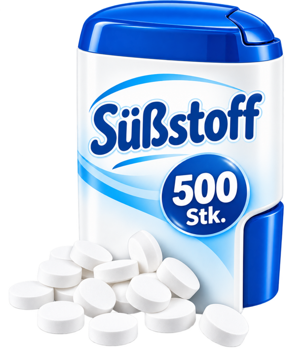 Süßstoff – 500 Tabletten im Spender