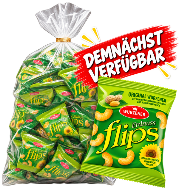 Mini Erdnussflips