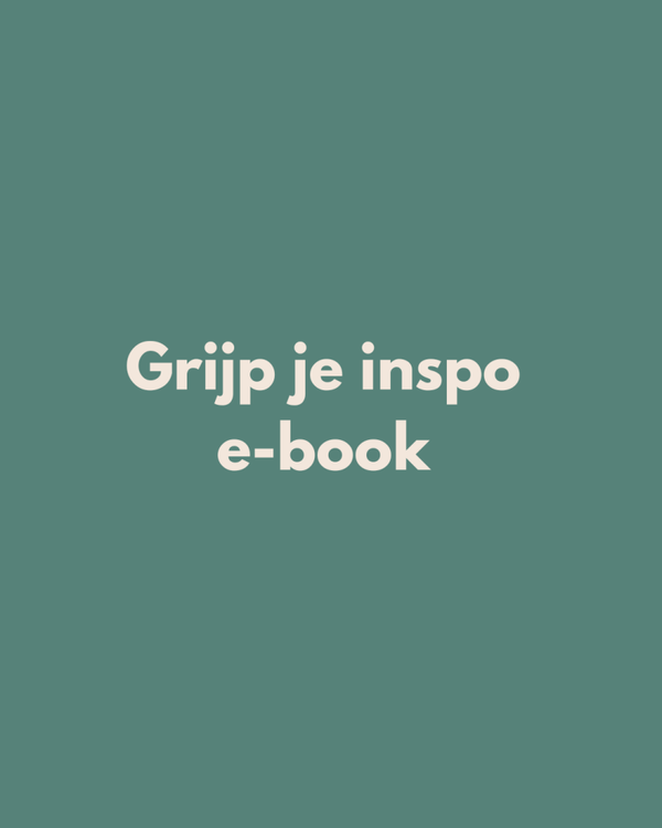 Inspiratie ligt voor het grijpen