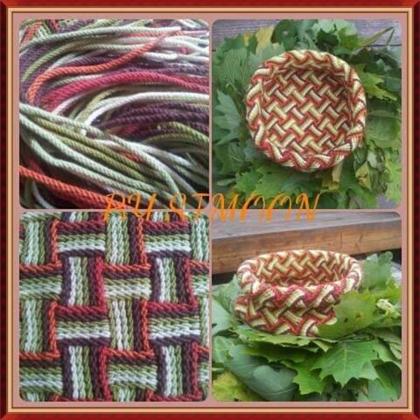 Handgemaakte Gevlochten Mand van Touw