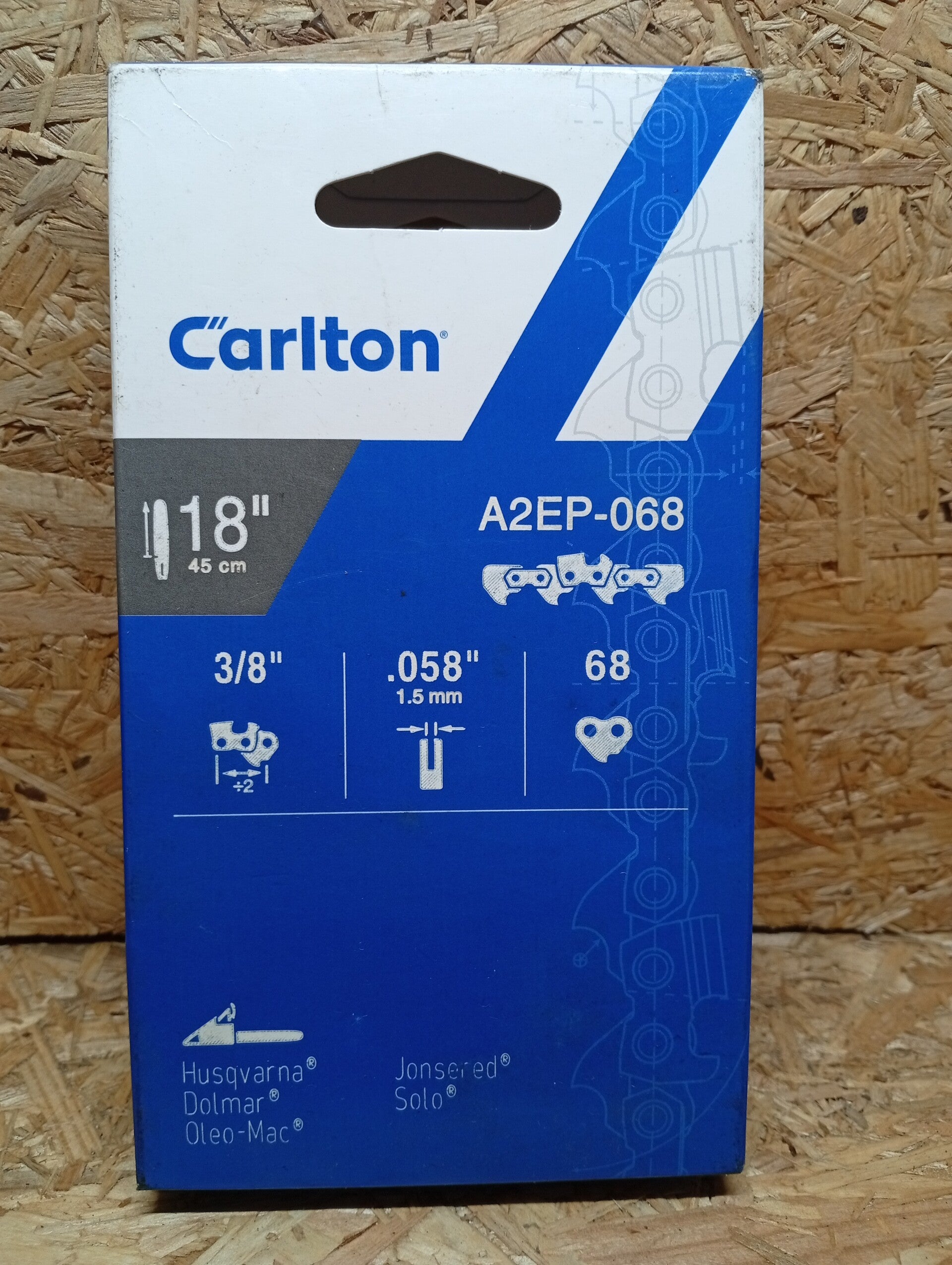 Chaîne tronçonneuse carlton