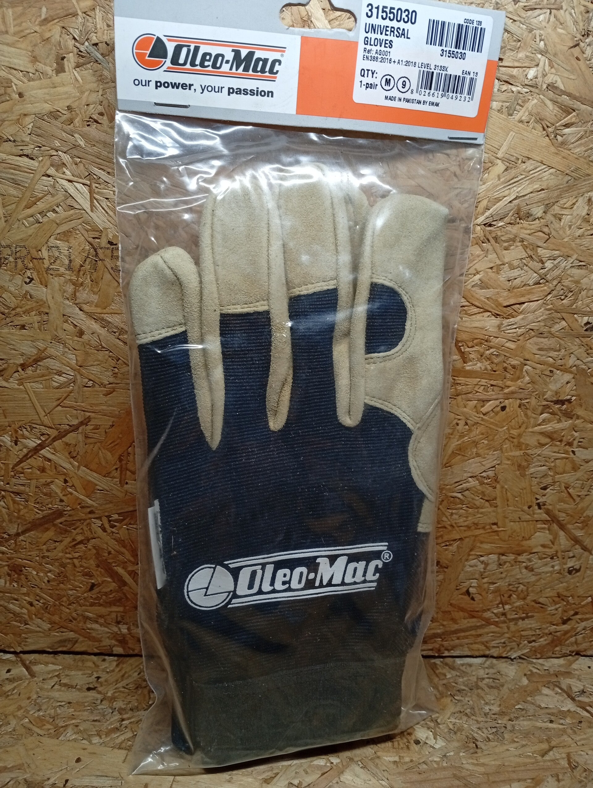 Gants de travail oleo mac