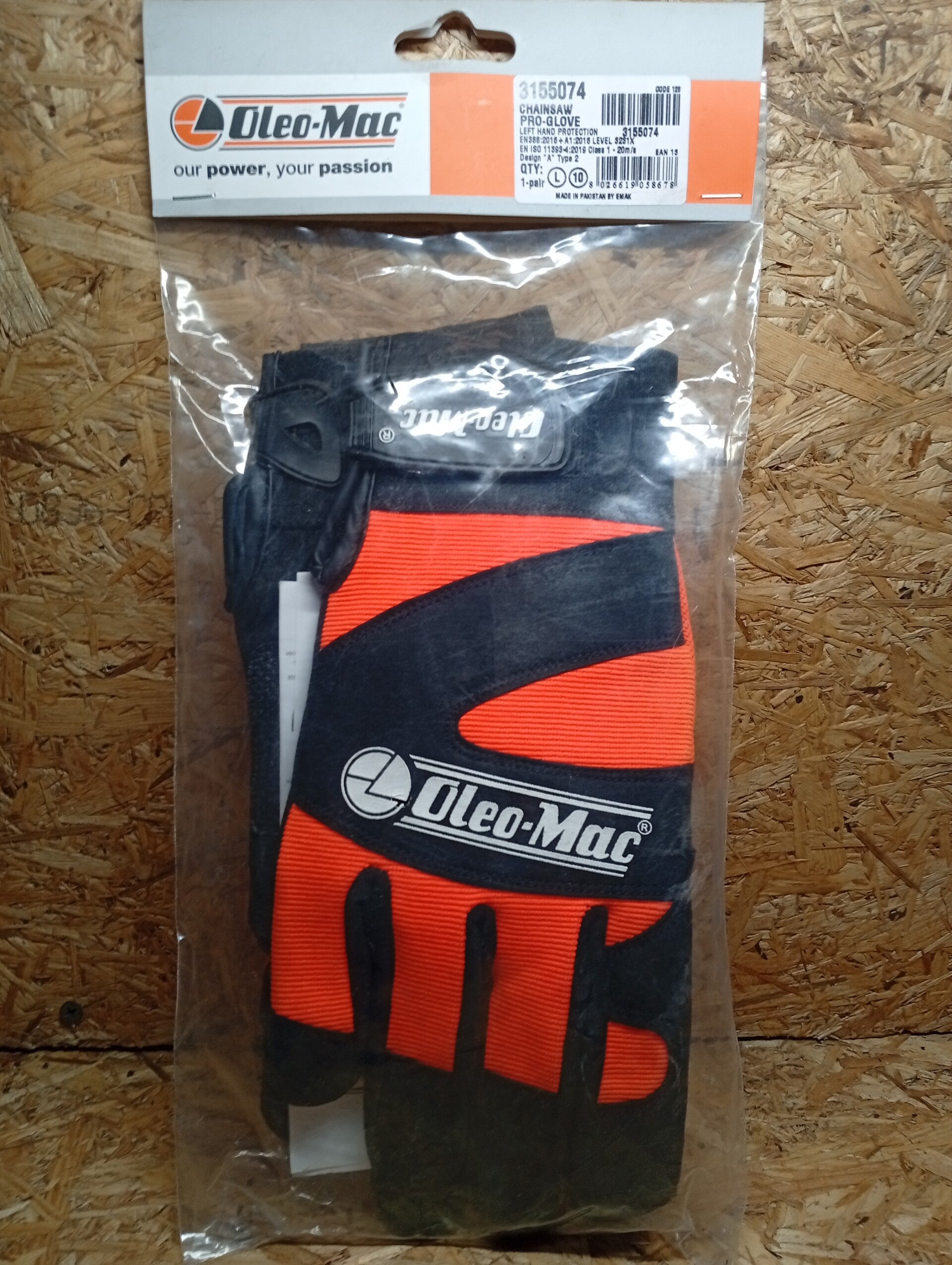 Gants anti coupures oleo mac