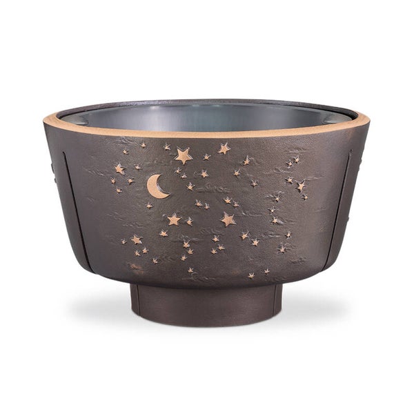 Schale Mond und Sterne Bronze