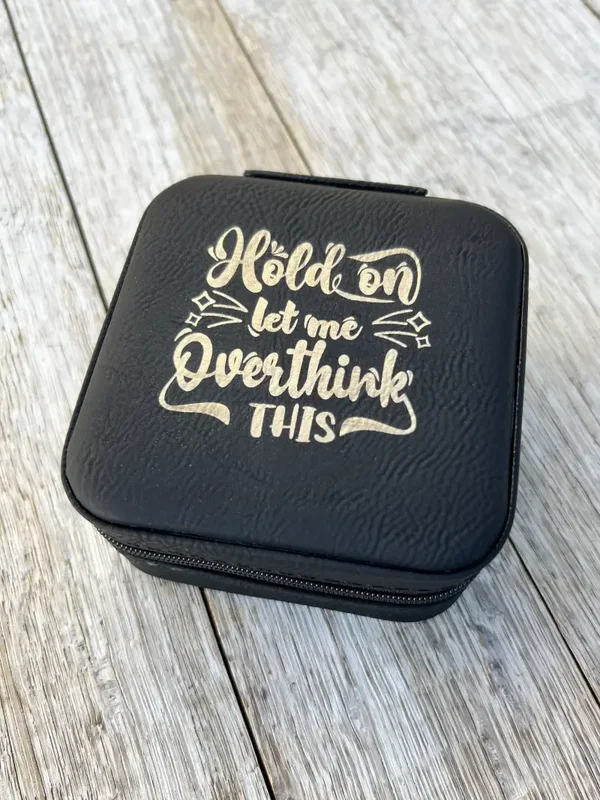 Leatherette Travel Jewelry Box