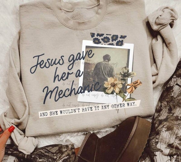 Jesus Gave, a Mechanic