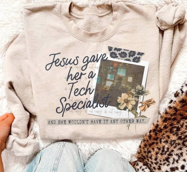 Jesus Gave, Tech Specialist