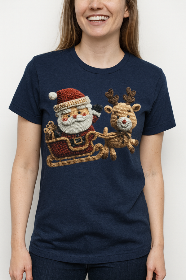 Santa Sleigh tshirt