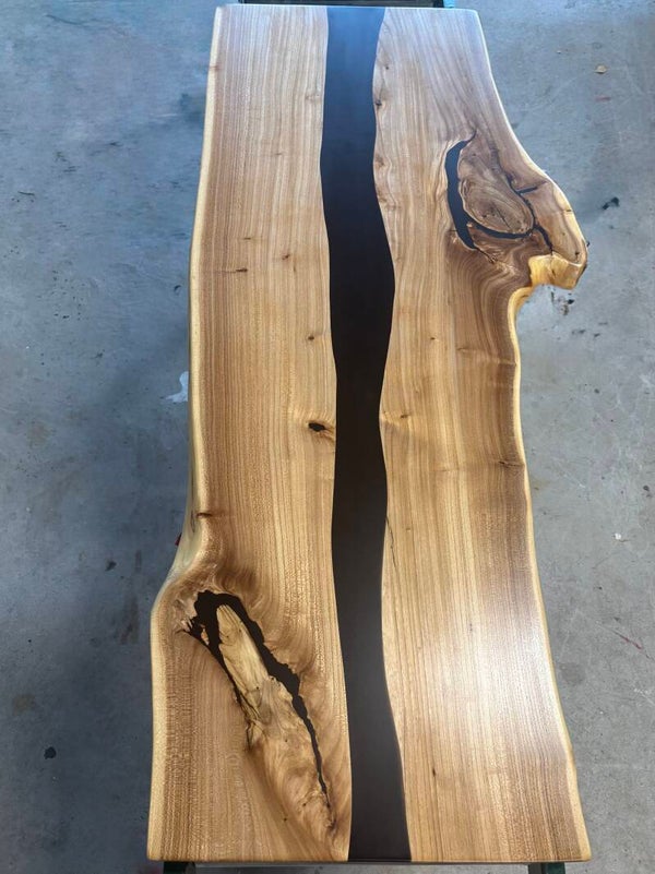 Elm Wood River Coffee Table - SOLD