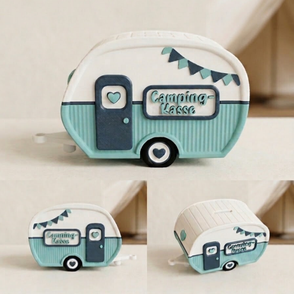 Wohnmobil Spardose / Camping-Kasse