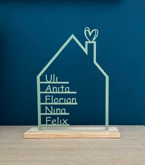 Familienaufsteller personalisiert