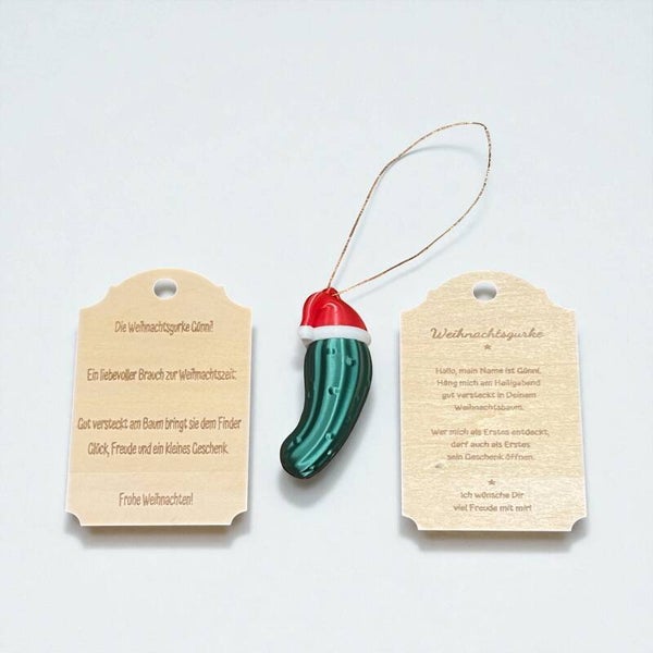 Günni die Weihnachtsgurke