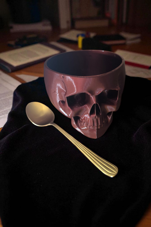 Skull bowl
