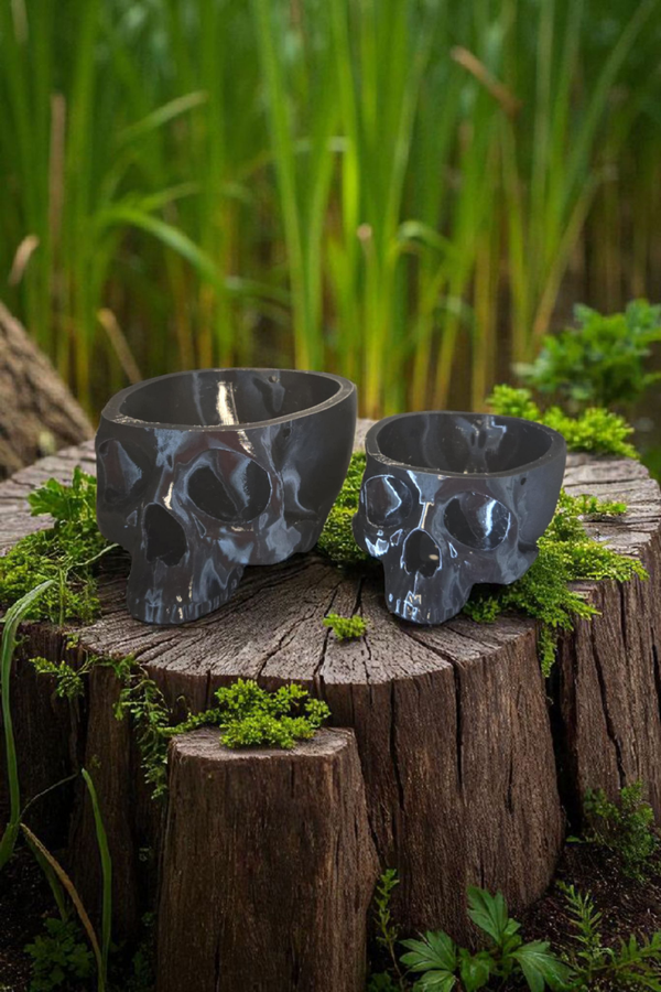 Skull bloempot