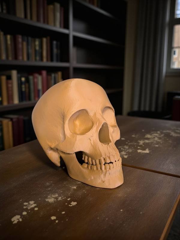 3D print skull xl