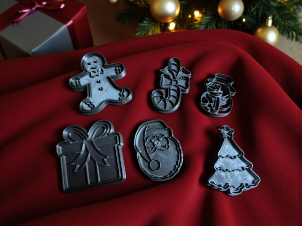 Cookie cutters kerst large