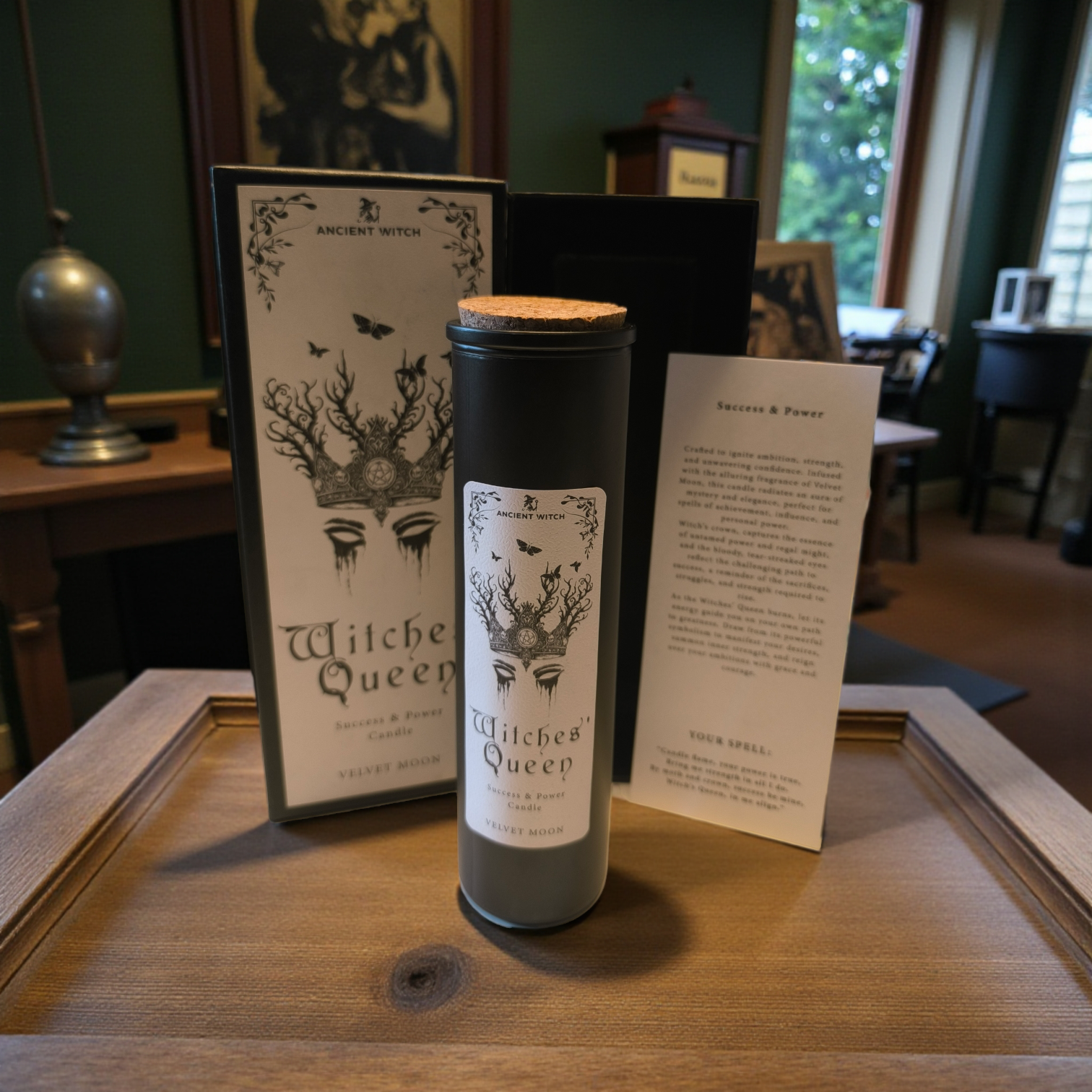 Ancient witch candle