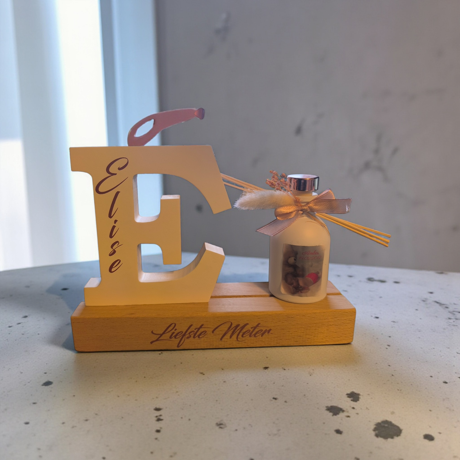 Houtbord deluxe geurder