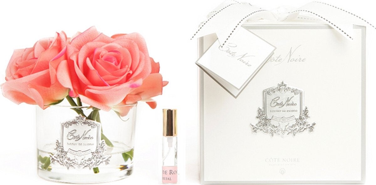 Cote Noire Roses Clear vaas