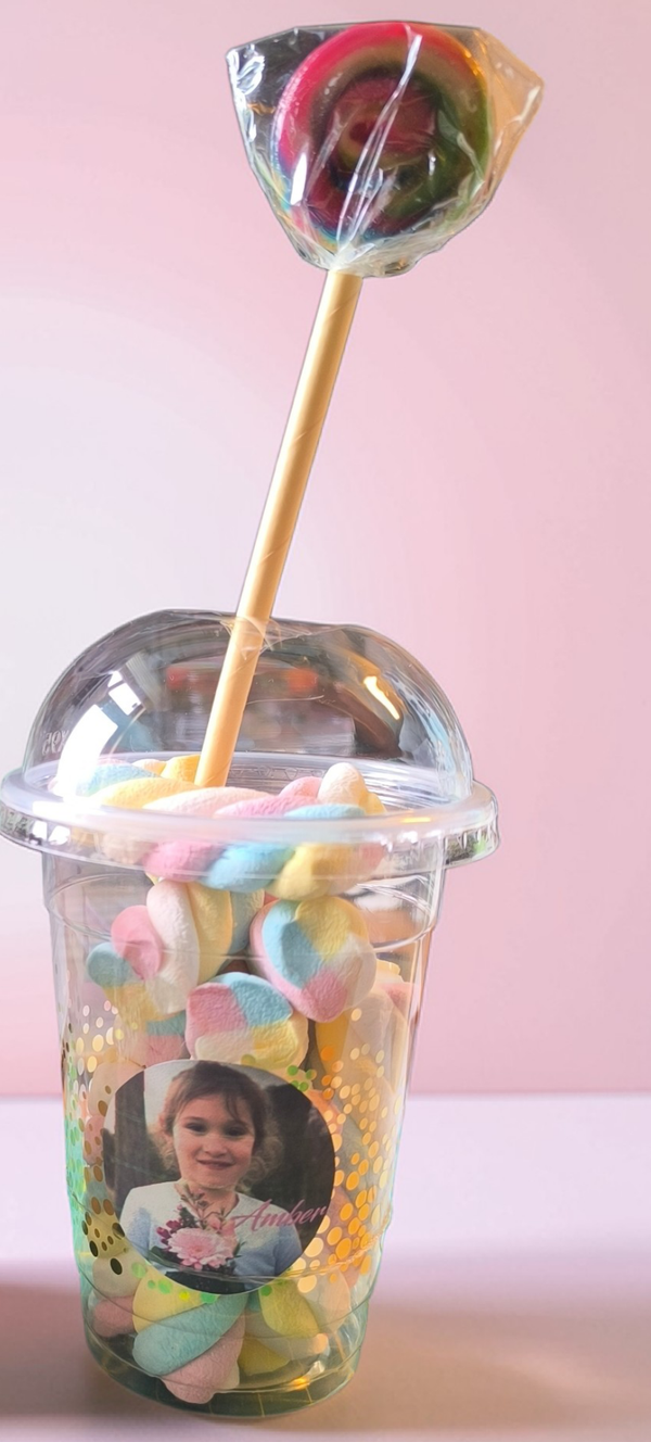 Marchmallow beker (per 4 stuks)