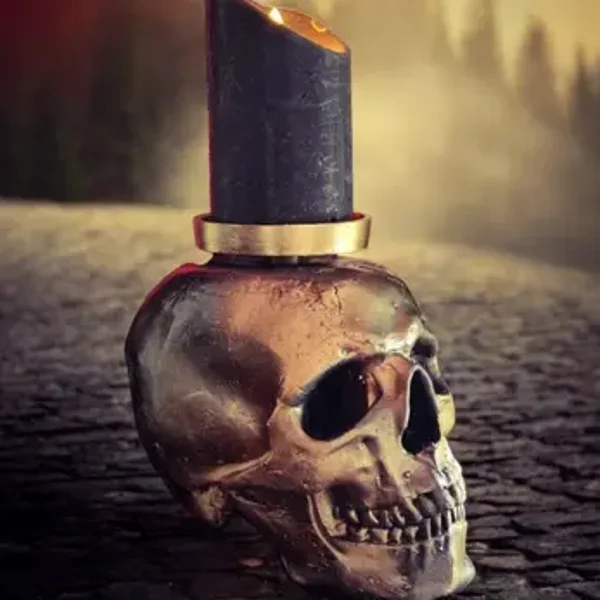 Candle skull
