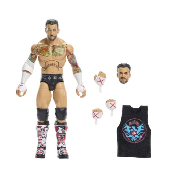 CM Punk - Élite collection - figurine WWE