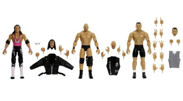 Coffret Submission Match -Élite collection - figurines WWE