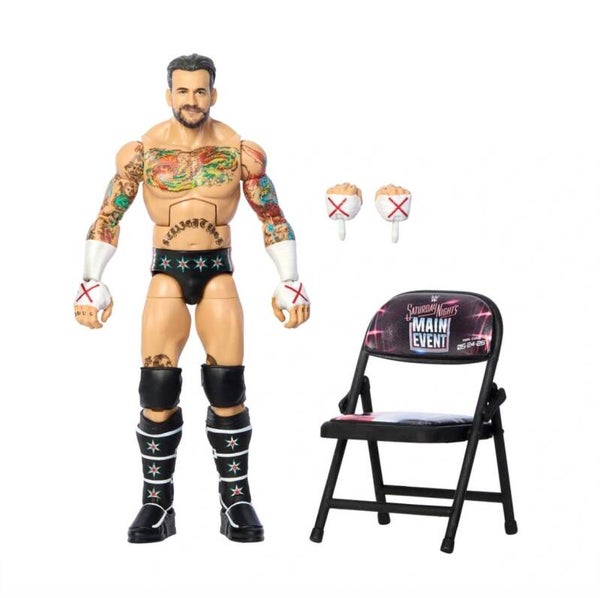 CM Punk - Élite collection - Figurine WWE