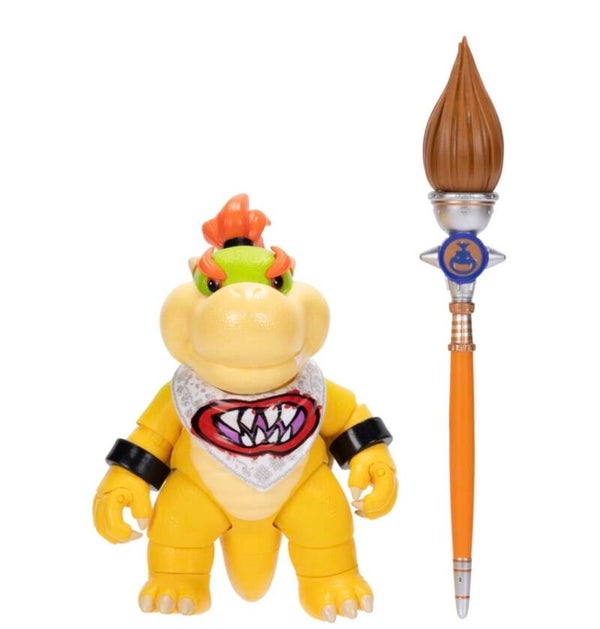 Bowser Jr. avec Pinceau - Figurine Super Mario Galaxy