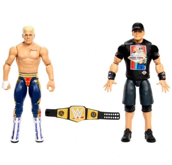 John Cena & Cody Rhodes -  Main Event - figurines WWE