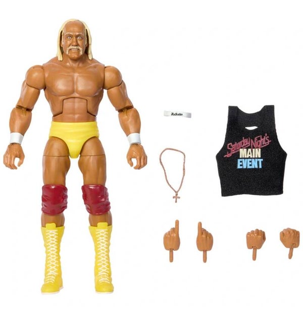 WWE - Élite Collection Saturday Night's Main Event Figurine Hulk Hogan