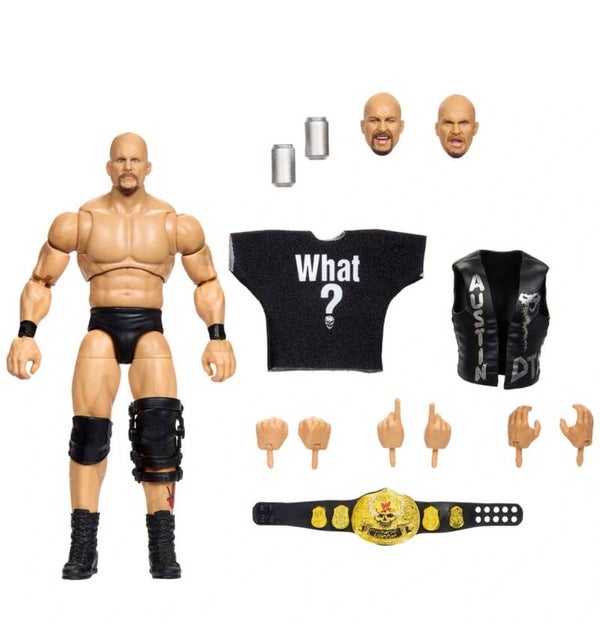 WWE - Ultimate Édition Série 32 Figurine Steve Austin "Stone Cold