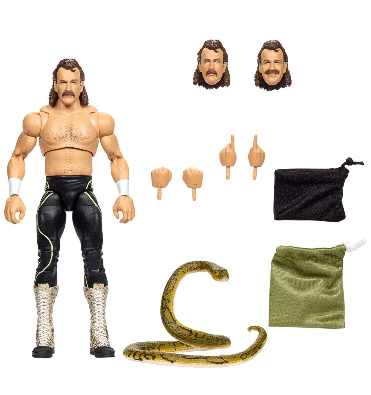 WWE - Ultimate Édition Série 32 Figurine Jake "The Snake" Roberts