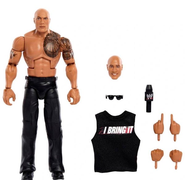 WWE - Élite Collection Greatest Hits Figurine The Rock