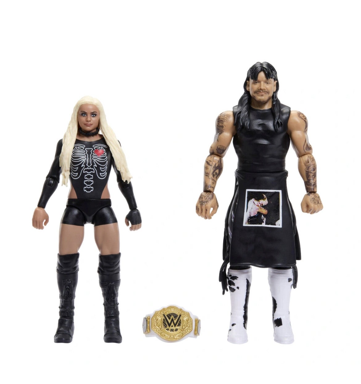 Lot Dominik Mysterio vs Liv Morgan - Main Évent - figurine WWE