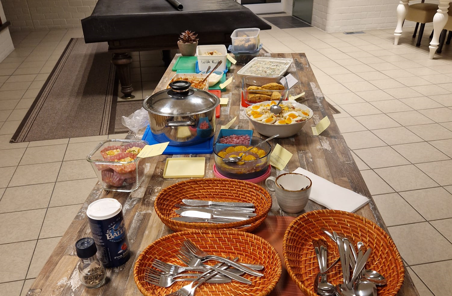Potluckdiner bij Let's Meet Wijchen