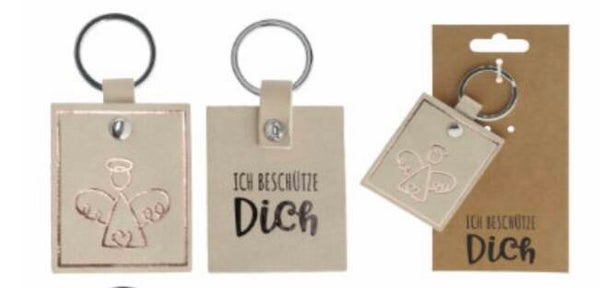 Schlüsselanhänger ich beschütze dich