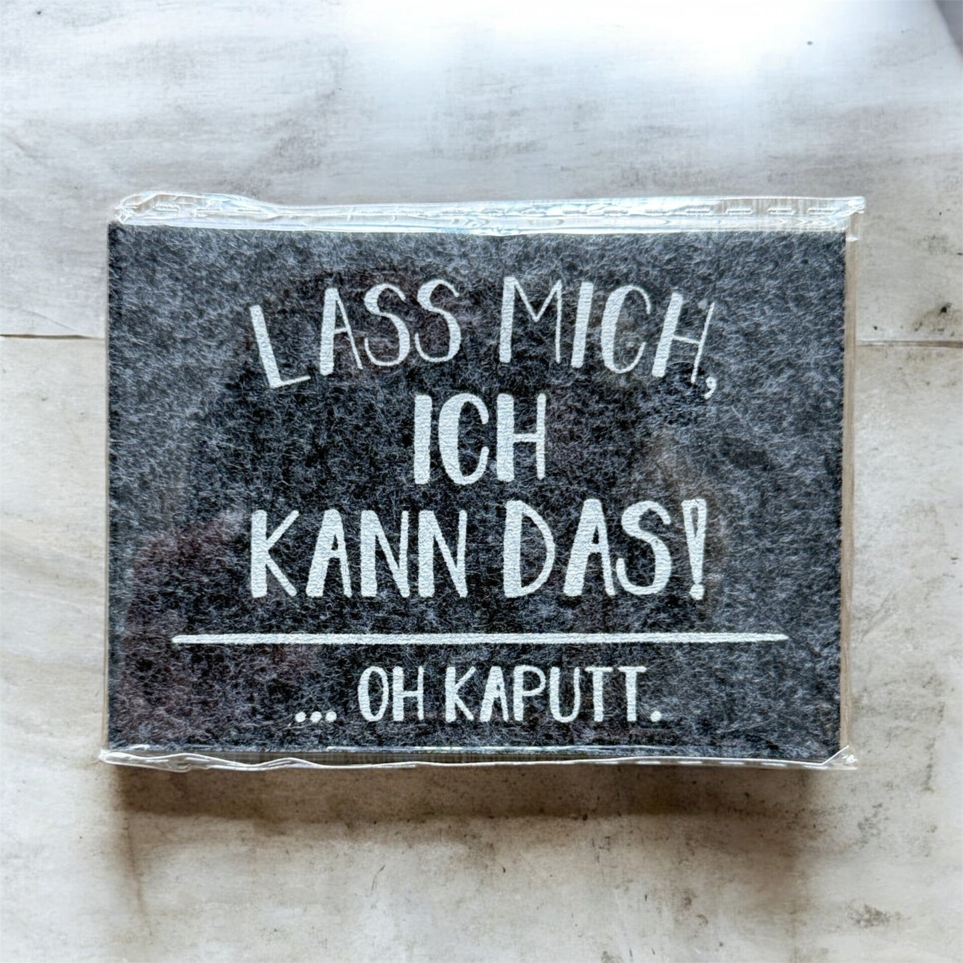 Filzmagnet Schön, dass es mich gibt